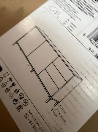 Aparador nuevo embalado Forés Brooklyn