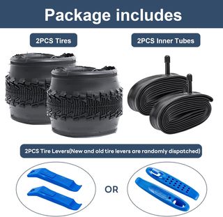 Pack 2 Neumáticos Bici 24 Nuevos