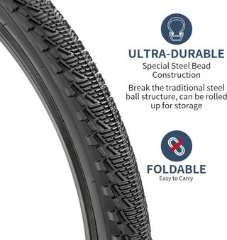 Pack 2 Neumáticos Bici 24 Nuevos