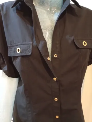 Camisa Escada Negra Talla M