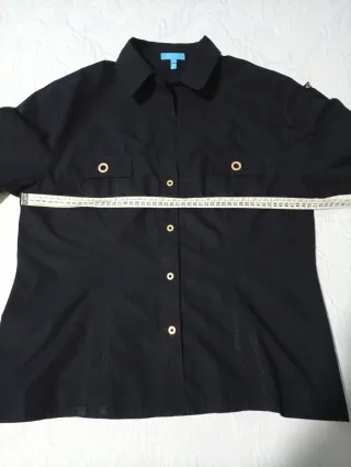 Camisa Escada Negra Talla M