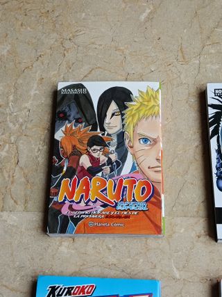 Manga Tomo 1 Naruto, Death Note, Food Wars, Kuroko
