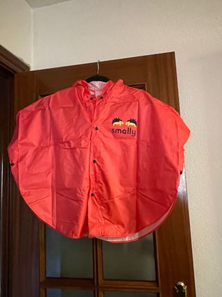Chubasquero niña Smally rojo talla única