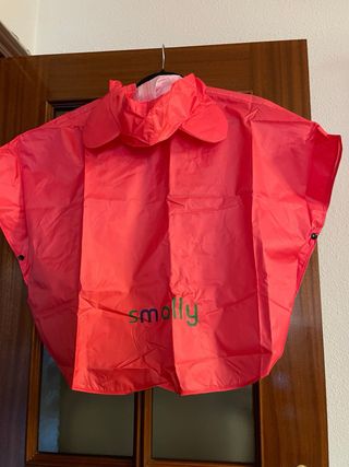 Chubasquero niña Smally rojo talla única