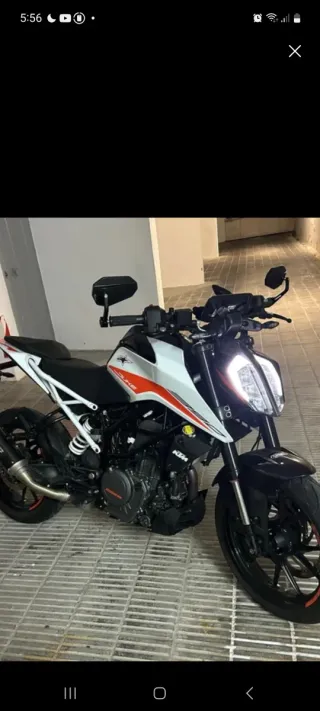 KTM Duke 390 2021 A2 5200km
