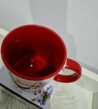 Caneca Ecko Unltd. Vermelha e Branca