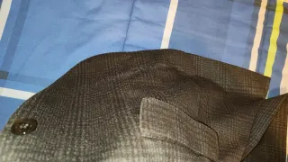 Giacca uomo a quadri grigia