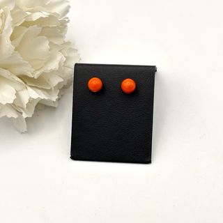 Pendientes de oro 18kt con coral