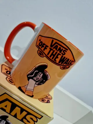 Caneca Vans Amarela e Laranja