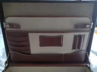 Maletín Loewe Marrón Rígido