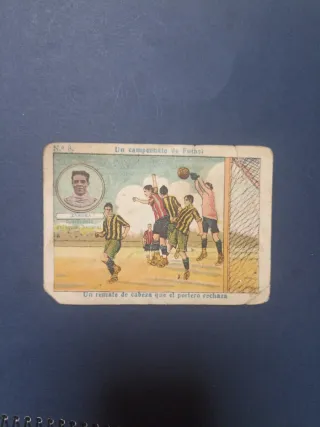 Cromo Fútbol Zamora Chocolate Samitier Nº 8