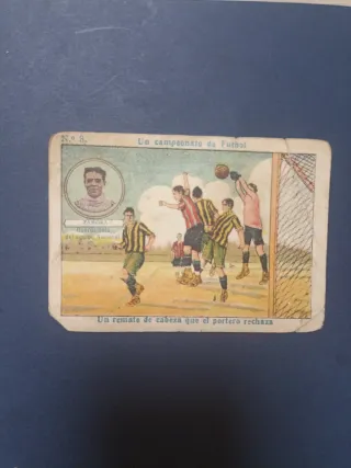 Cromo Fútbol Zamora Chocolate Samitier Nº 8