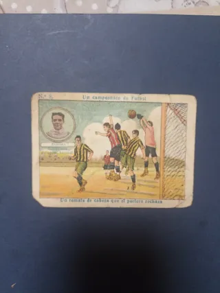 Cromo Fútbol Zamora Chocolate Samitier Nº 8