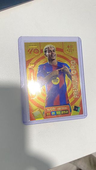 Cromo Fútbol Panini lamine yamal Adrenalyn
