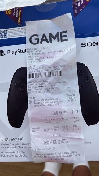 Mando negro ps5 nuevo