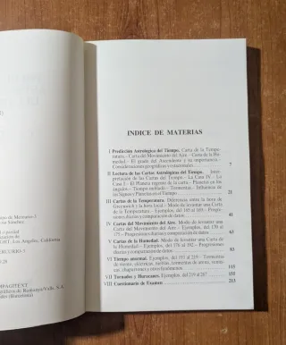 Predicción astrológica del tiempo.