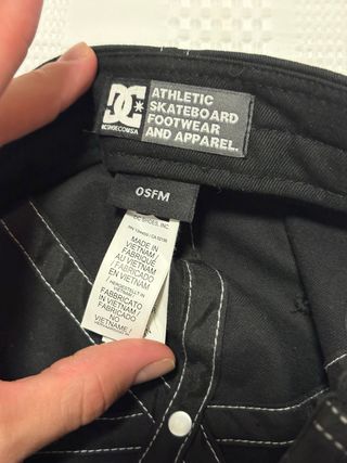 Gorra DC Shoes Negra