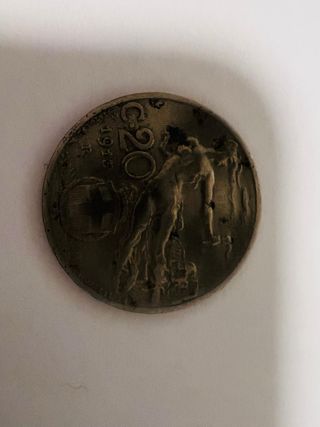 Lotto 4 monete 10 Lire