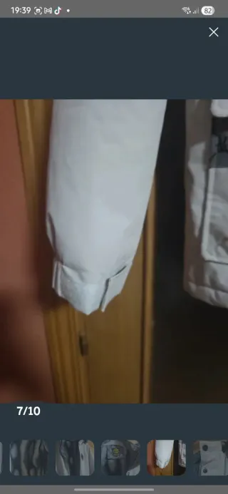 Parka Leduntino CF-1986 Talla L Beige