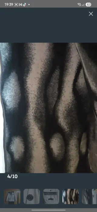 Parka Leduntino CF-1986 Talla L Beige