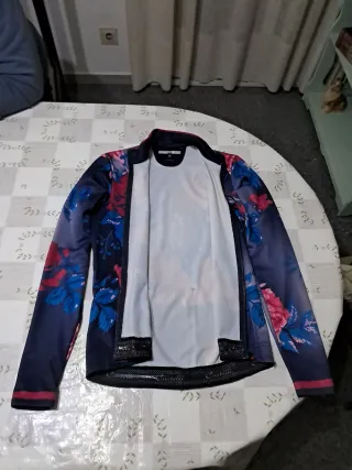 Maillot Castelli mujer S manga larga floral