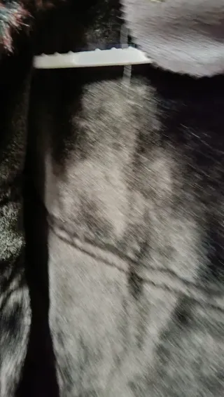 Cazadora con cuello pelo