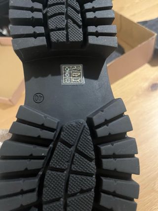 Botas Brownie Piel Negras Nuevas