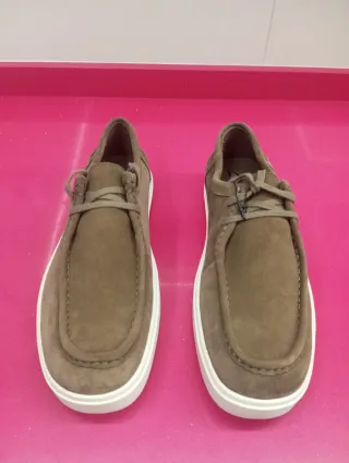 Zapatos Zara Hombre Marrones de piel