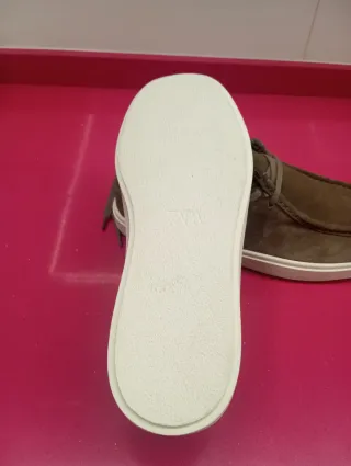 Zapatos Zara Hombre Marrones de piel