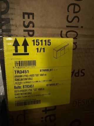 Aparador Blanco Mate Elis Nuevo