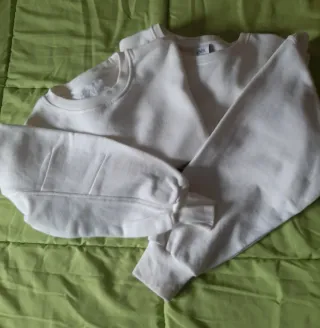 Sudadera Zara Blanca