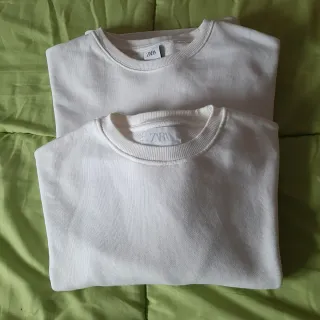 Sudadera Zara Blanca