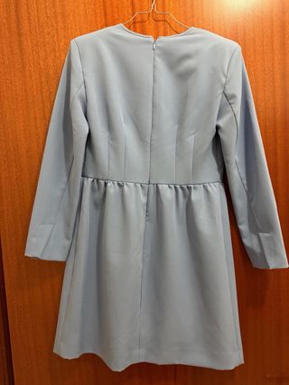 Mini abito azzurro taglia XS