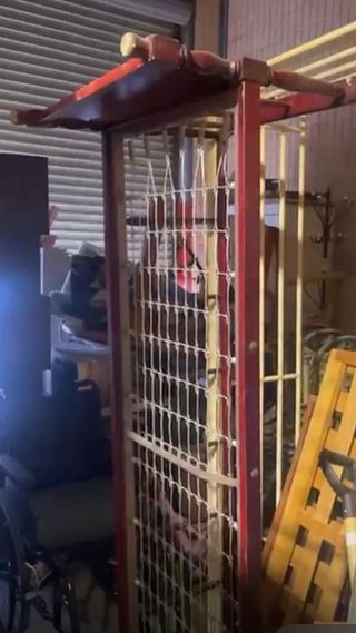 Estructura de 3 camas antiguas vintage