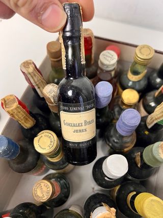 Colección de 30 Mini Botellas