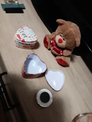 Lote San Valentín: Peluche y Cajas