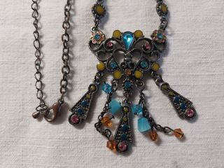 Collana metallo vintage anni '70