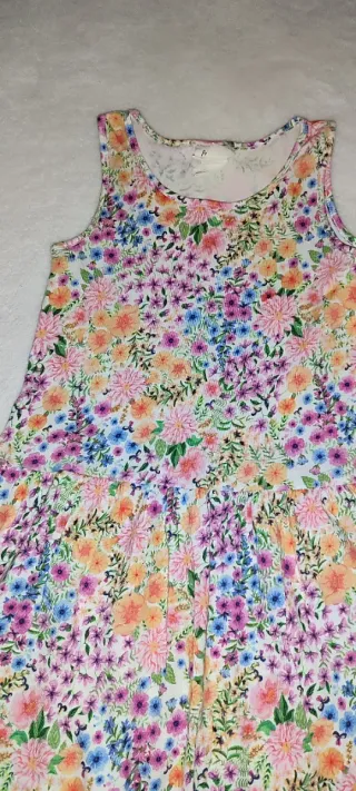 Vestido floral de verano 4/6 años