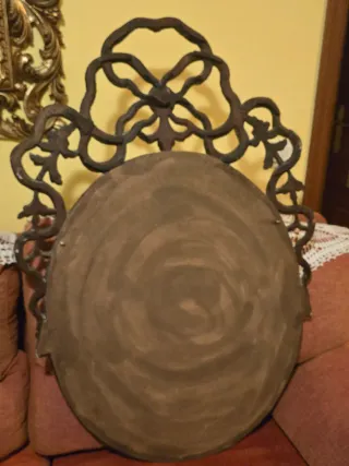 Espejo Barroco Antiguo Madera Dorado