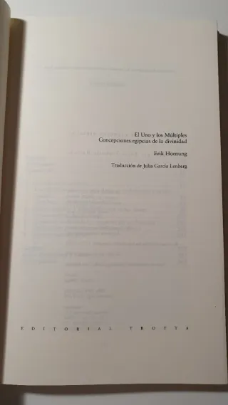 El Uno y los Múltiples - Erik Hornung