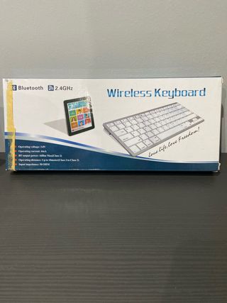 Teclado Inalámbrico Bluetooth 2.4GHz