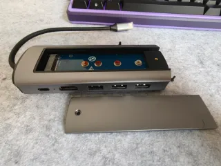 Hub USB-C 6 in 1 256GB 3 USB HDMI