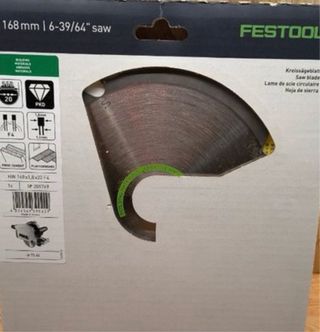 Disco sierra Festool 168mm PKD