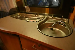 Caravana Knaus Sport con aire y toldo