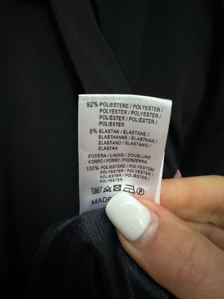 Vestito Allure nero taglia S