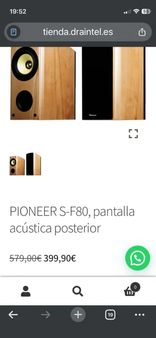 Altavoces Hifi Pioneer CS-80