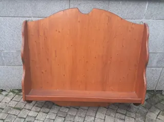 Grande mensola salvaspazio in legno