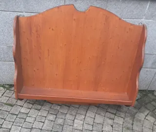 Grande mensola salvaspazio in legno