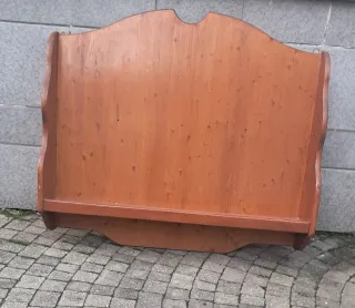 Grande mensola salvaspazio in legno