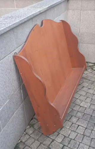 Grande mensola salvaspazio in legno